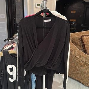 abercrombie & fitch crossover long sleeve shirt